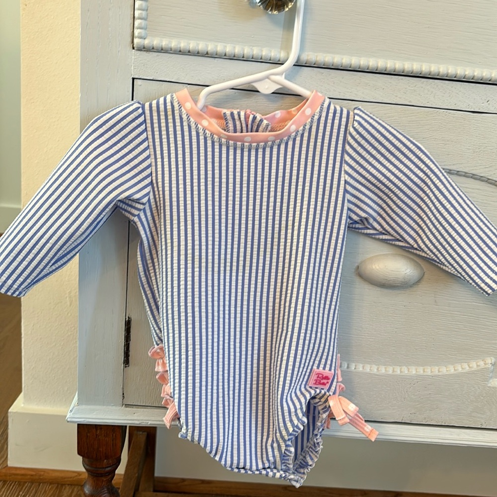 Ruffle Butts swimsuit 3-6mos.